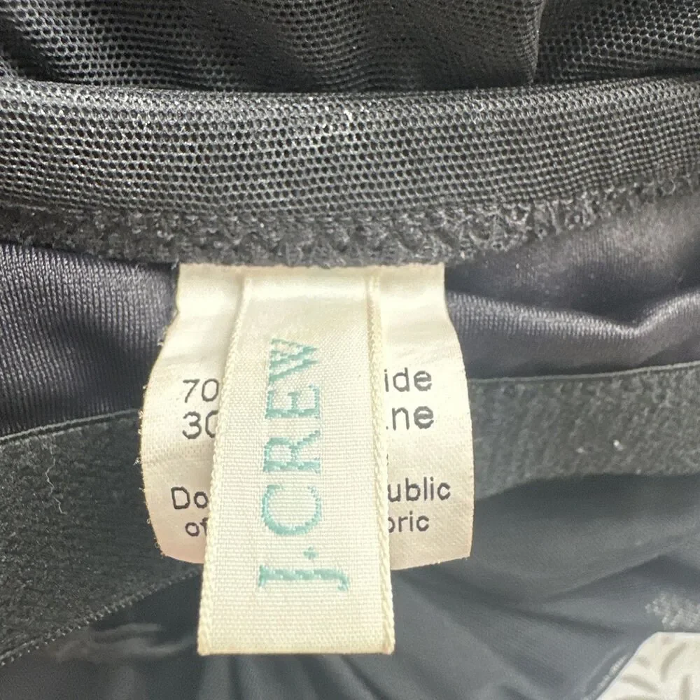 J Crew Swim One Piece Ruched Bathing Suit Women's 12